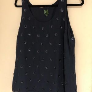 C Wonder Sparkly Sleeveless Top
